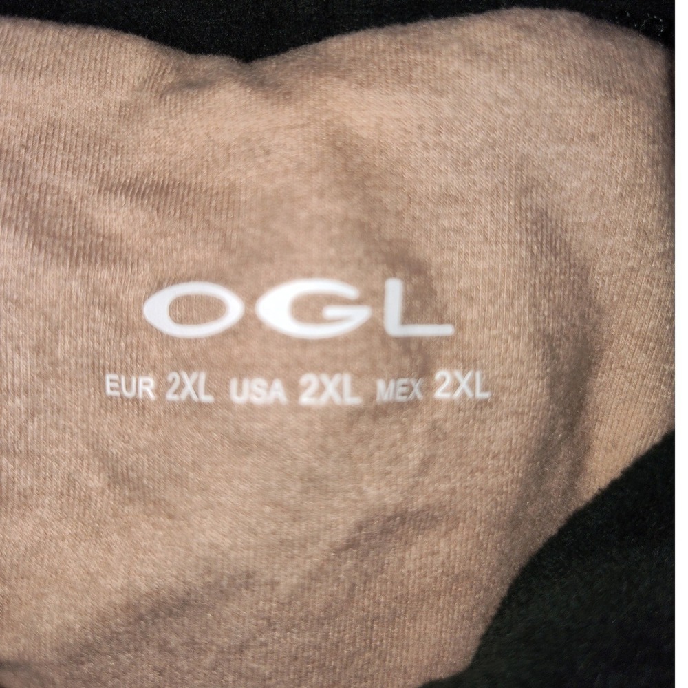 OGL Move Forest Green Fleece Turtleneck Long Sleeve Pullover Top Womens 2XL - Picture 3 of 4